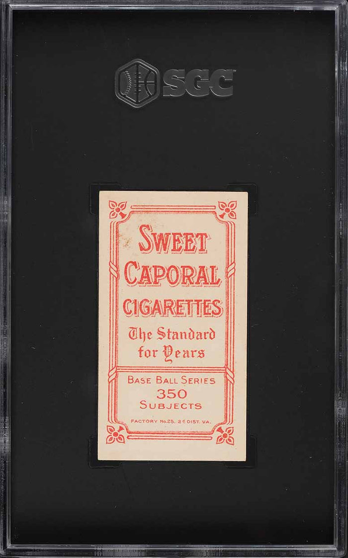 1909-11 T206 Ed Lennox Brooklyn SWEET CAPORAL 350/25 SGC 4 VGEX (MGD2)