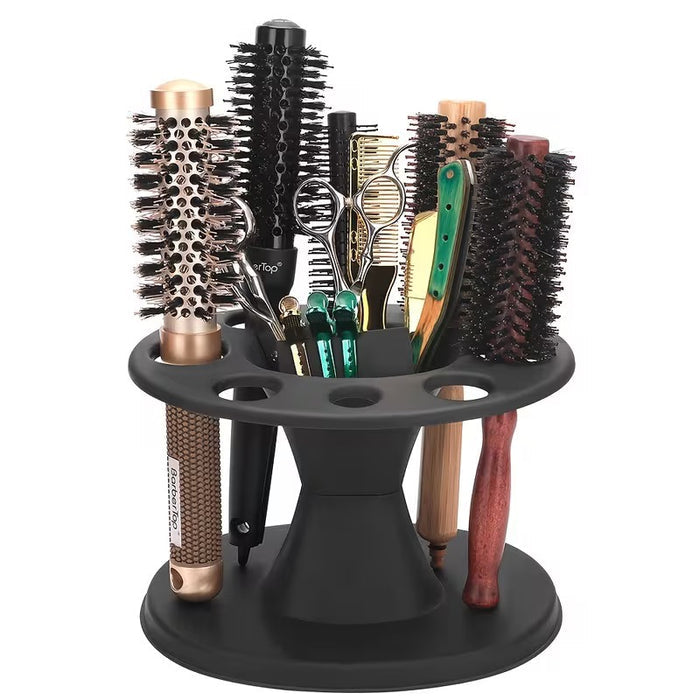 8 Slot Round Brush & Comb Holder