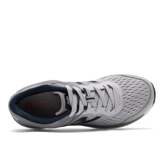 847v4 - Silver Mink with Gunmetal - Men's