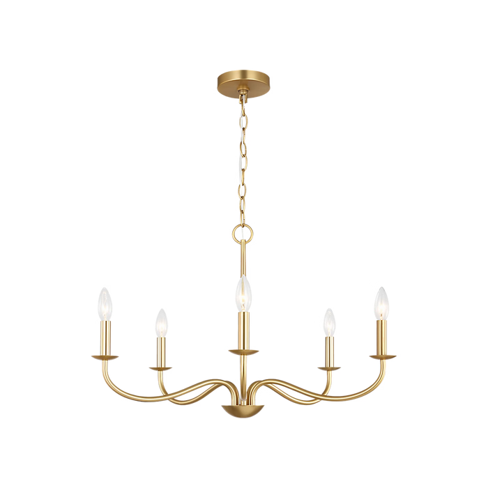 Abells Five Light Chandelier