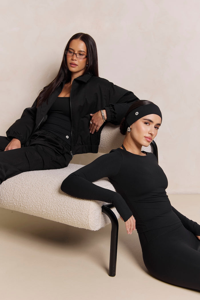 Astoria Airvíve Boat Neck Long Sleeve - Black