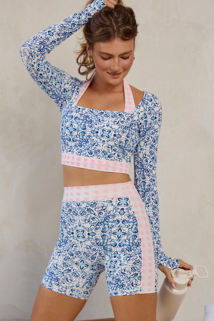Astoria Seamless Ribbed Short - Porceflora