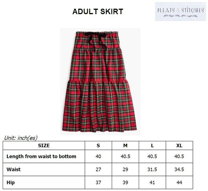 Autumn Floral Ladies Maxi Skirt