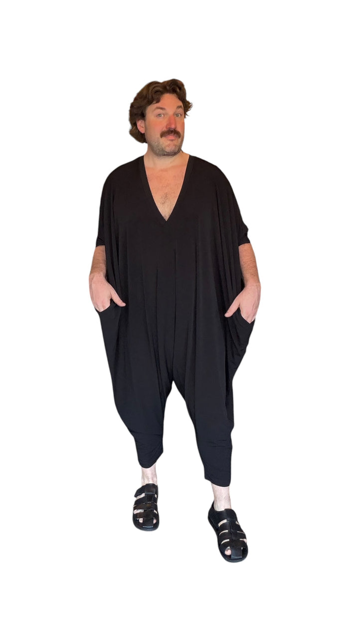Classic Black Playsuit