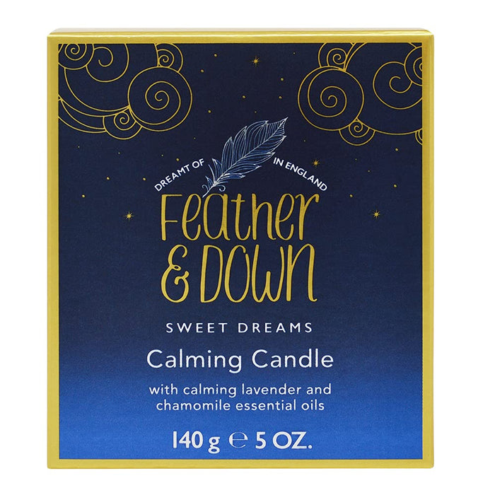 Feather & Down Calming Lavender & Chamomile Candle 140g