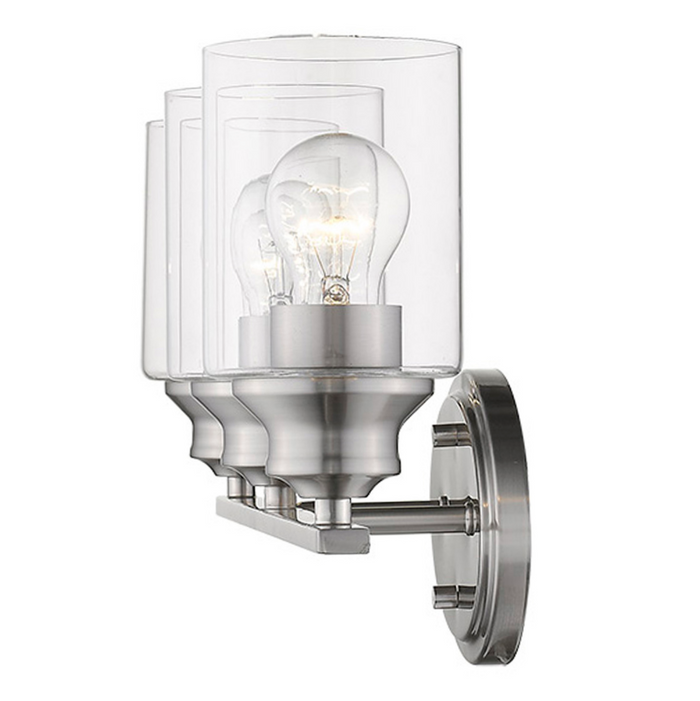 Gio Nickel Vanity Light
