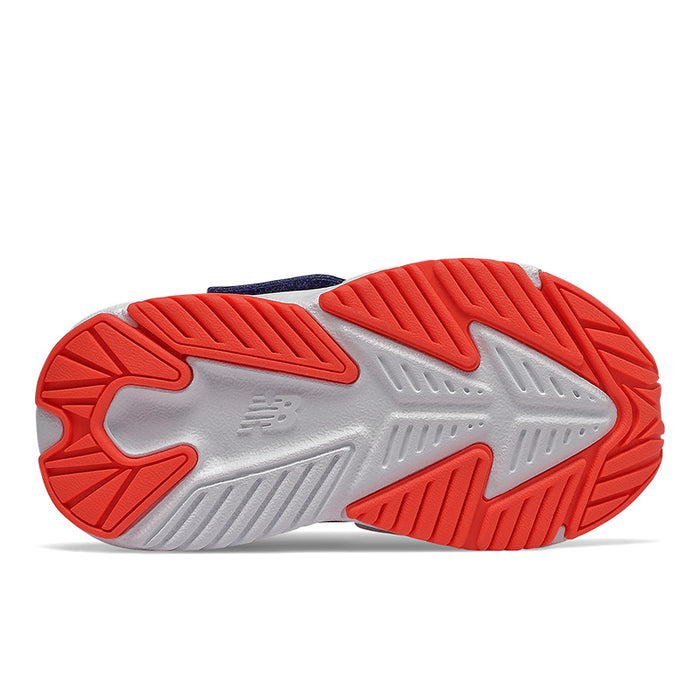 Hook and Loop Rave Run - Marine Blue with Vision Blue and Neo Flame - Toddler
