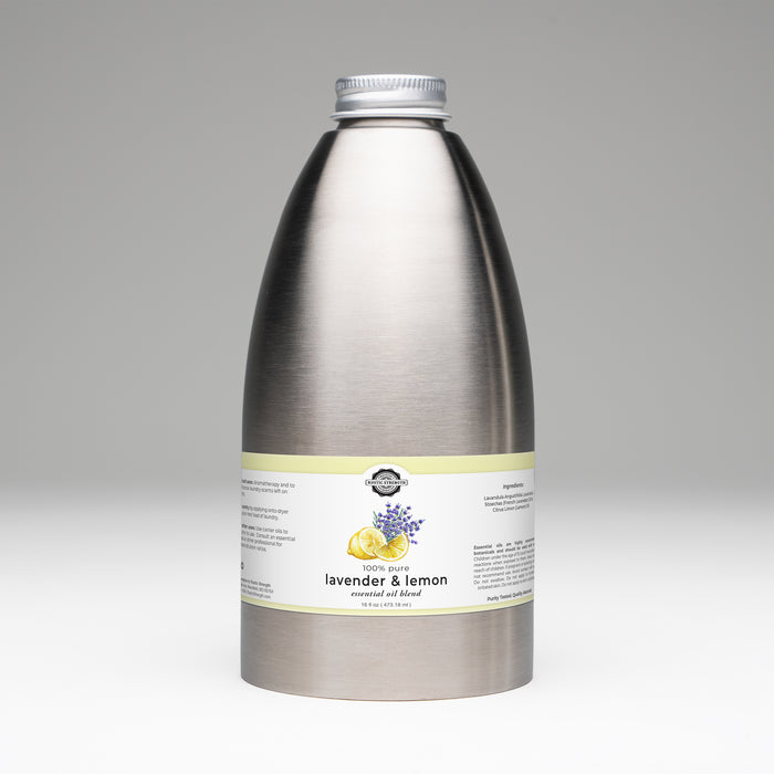 Rustic Strength - Essential Oil Blend | 16oz Stainless Steel Bottle | Lavender & Lemon