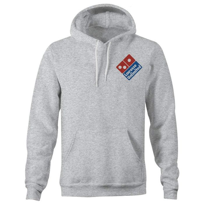 Pizza Lacrosse Hoodie Front
