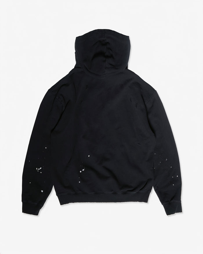 RIPPER HOODIE - WASHED BLACK | Back
