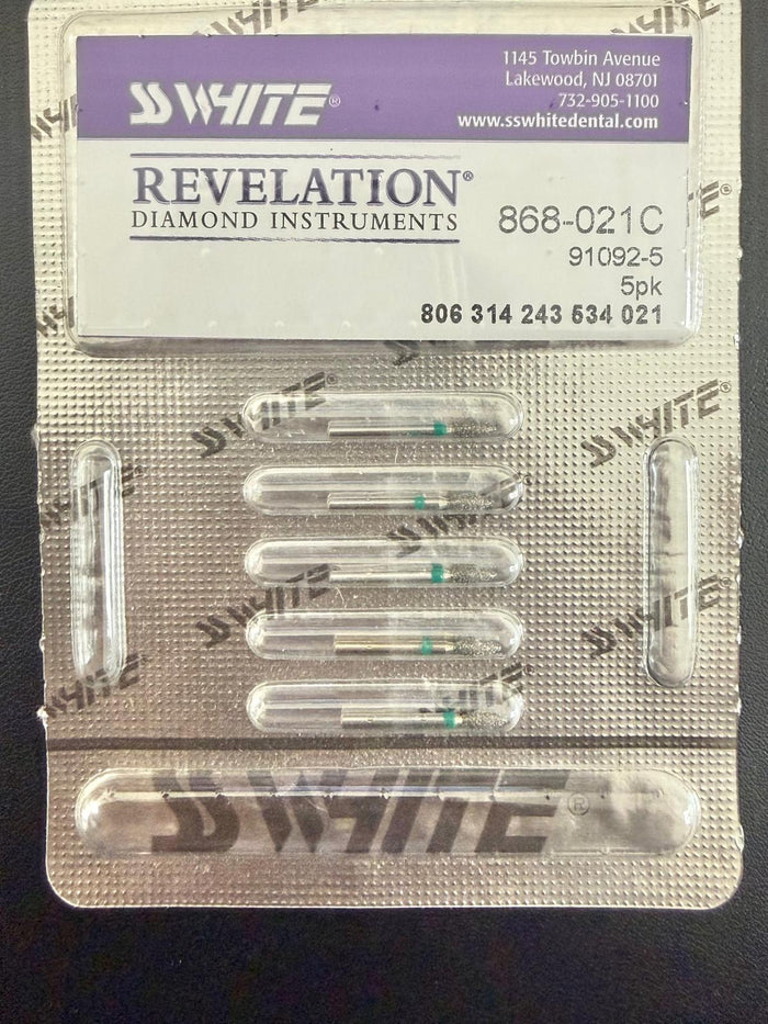 SS White Revelation Diamond - 868-021C Pk of 5