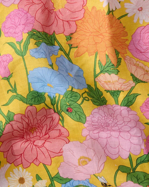 TEA TOWEL in Follow The Sun Yellow from the amazing range of Kip & Co