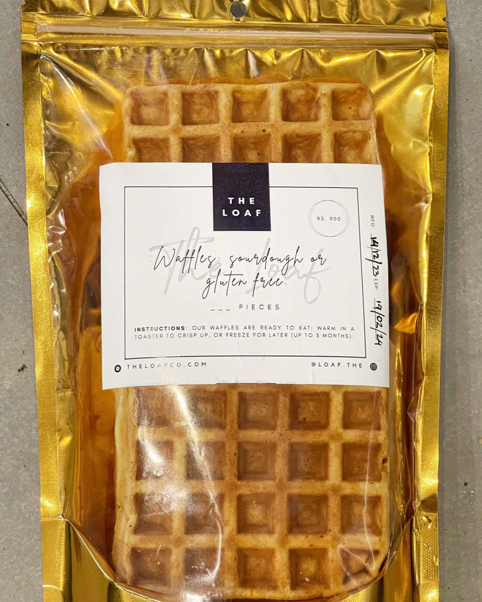 Waffles Sourdough Gluten Free - TAYYIB - The Loaf - Lahore
