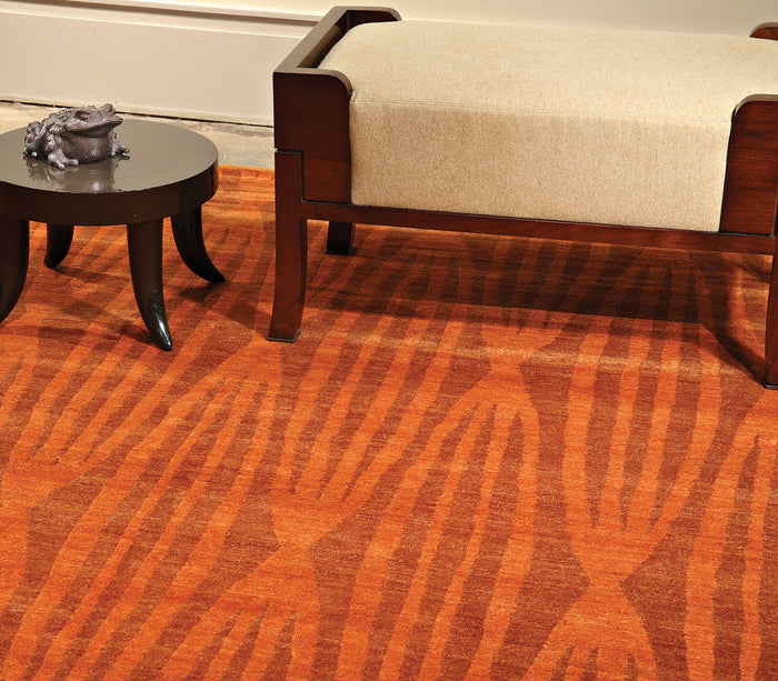 ZITHER CINNAMON & SPICE Product Tufenkian Artisan Carpets Lifestyle room-image