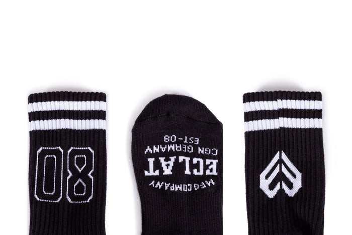 08 Socks Black