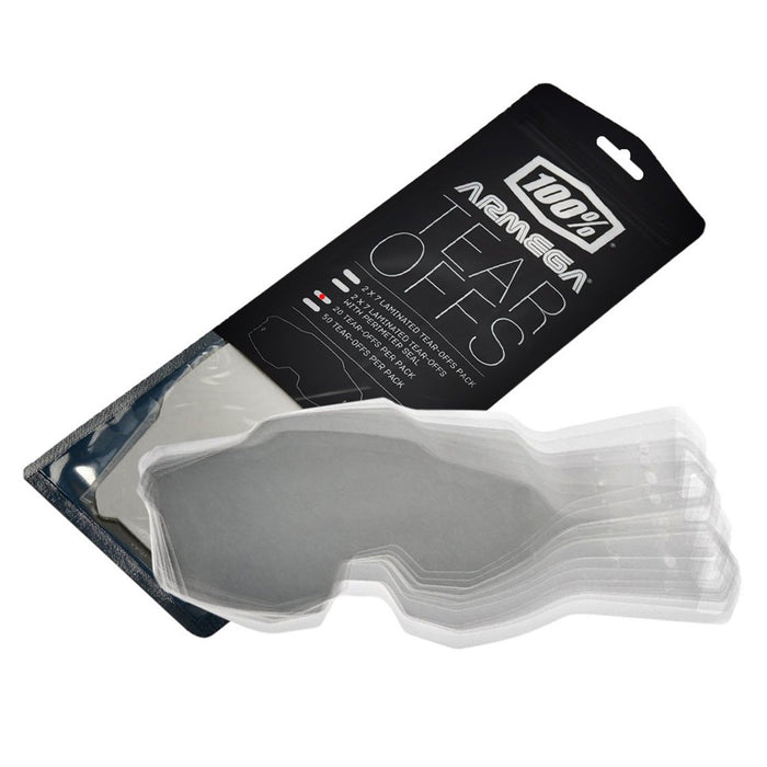 100% REPLACEMENT TEAR-OFF KIT FOR HELMET GOOGLES