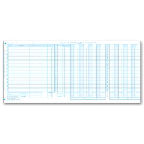 190DJ Duplicate Journal for 190NJ and 192NJ 24 1/2 x 11" QTY 25