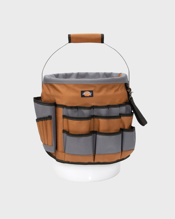 35 Pocket Bucket Organizer With Drill Holster