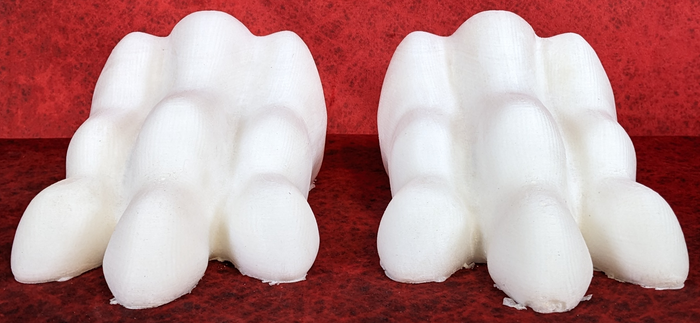 6.4" Wide Sergal/Reptile Small Foam Paw Set