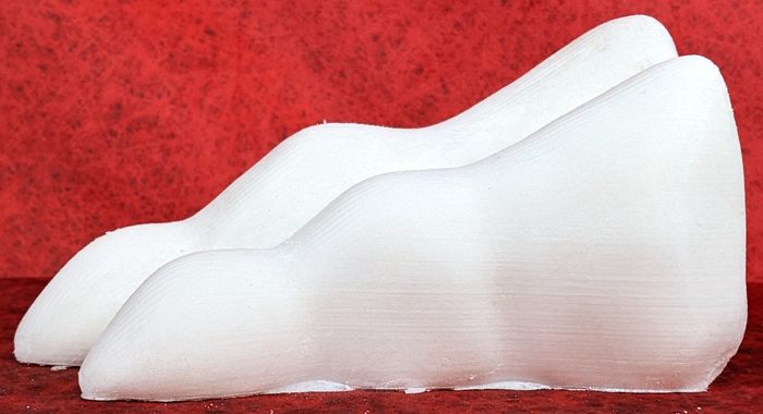 6.4" Wide Sergal/Reptile Small Foam Paw Set