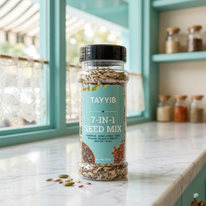 7 in 1 Super Seed Mix 220g - Tayyib Store - Tayyib Foods - Lahore
