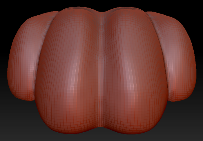 9.5" Wide 4-Toe Slim Large Foam Paw Set