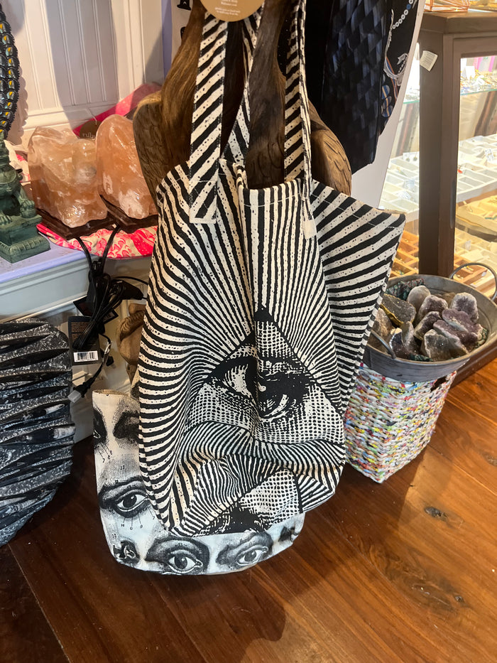 All Seeing Eye Bucket Bag