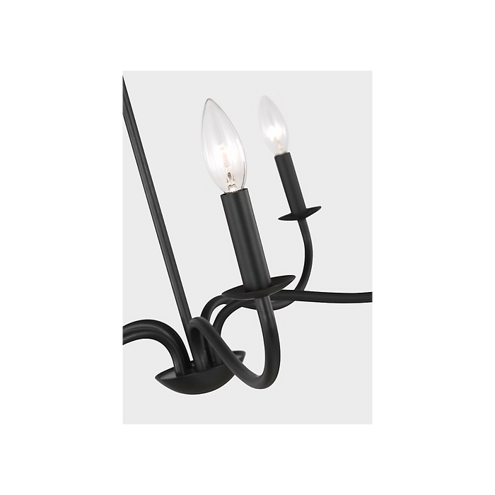 Abells Five Light Chandelier