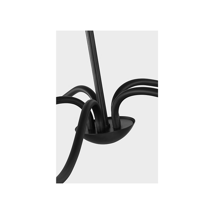 Abells Five Light Chandelier