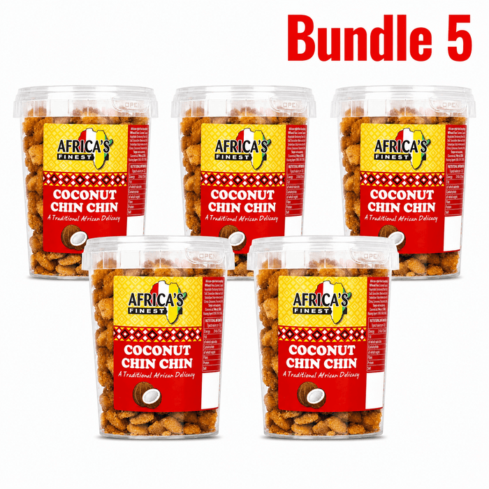 Africa's Finest Coconut Chin Chin | Crispy Coconut Snack - Yado African & Caribbean Market