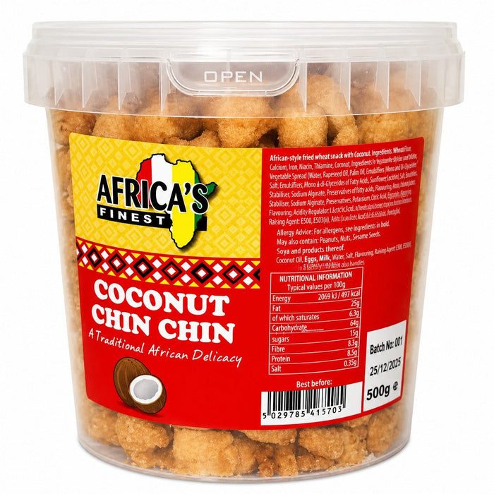 Africa's Finest Coconut Chin Chin | Crispy Coconut Snack - Yado African & Caribbean Market