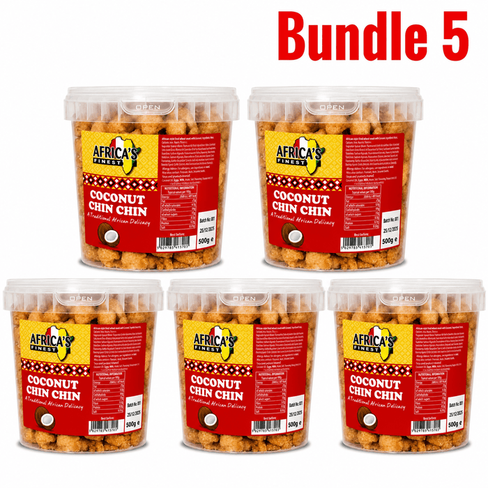 Africa's Finest Coconut Chin Chin | Crispy Coconut Snack - Yado African & Caribbean Market