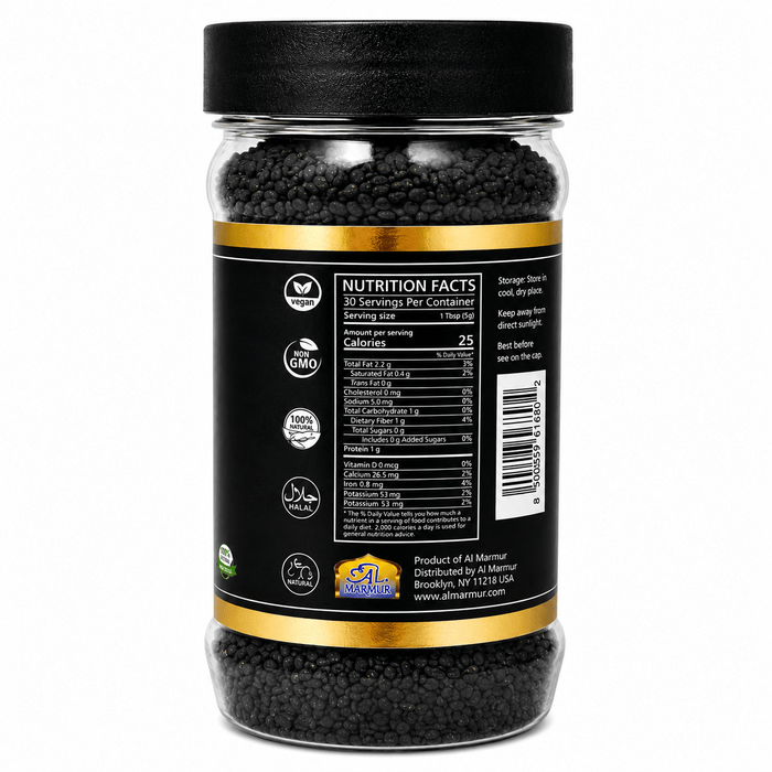 AL Khair Black Seeds | Premium Natural Whole Seeds - Yado African & Caribbean Market
