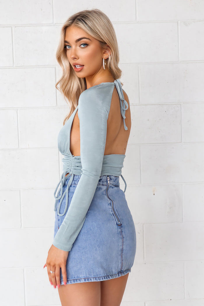 Alpine Top - Teal - Runway Goddess
