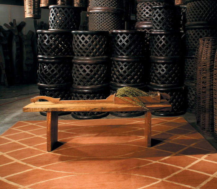 ARCHING LATTICE AUBURN Product Tufenkian Artisan Carpets Lifestyle room-image