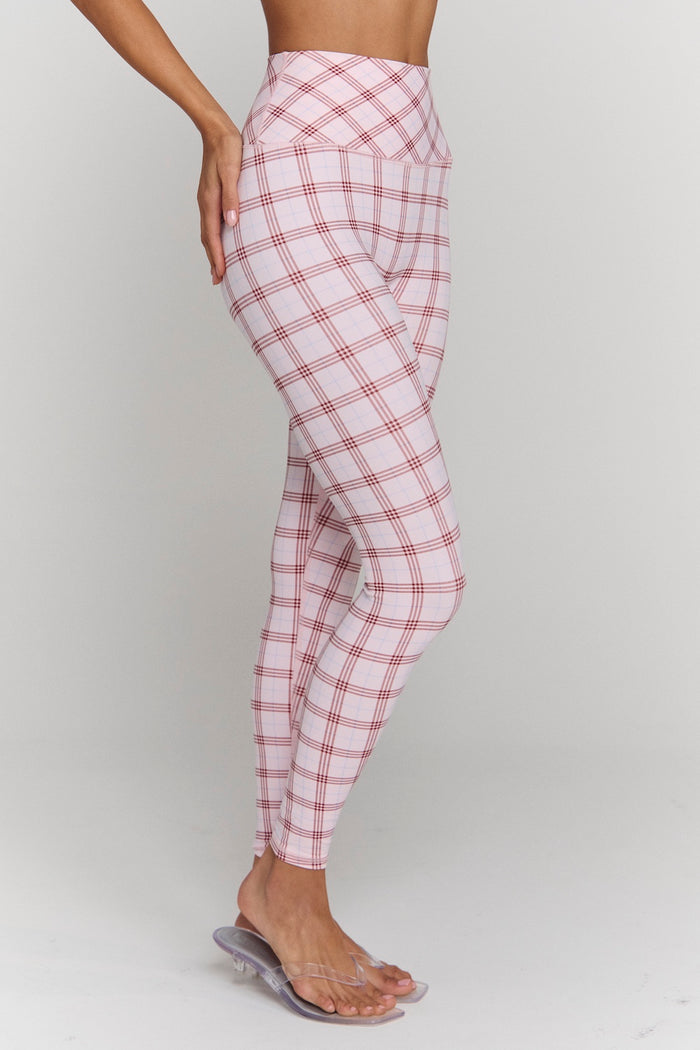 Astoria Airvíve Autograph Legging - Princess Pink Plaid