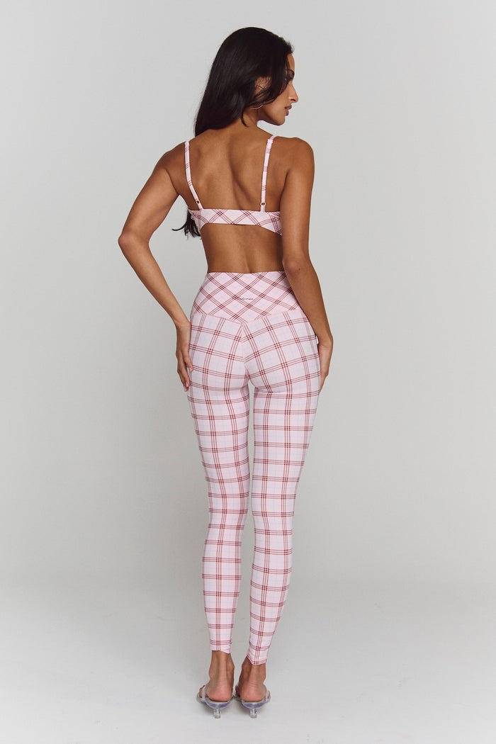 Astoria Airvíve Autograph Legging - Princess Pink Plaid