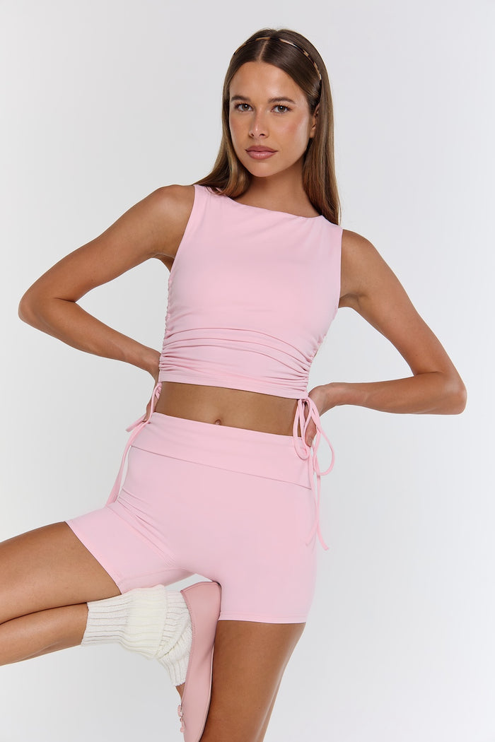 Astoria Airvíve Foldover Micro Short - Sweetheart Pink