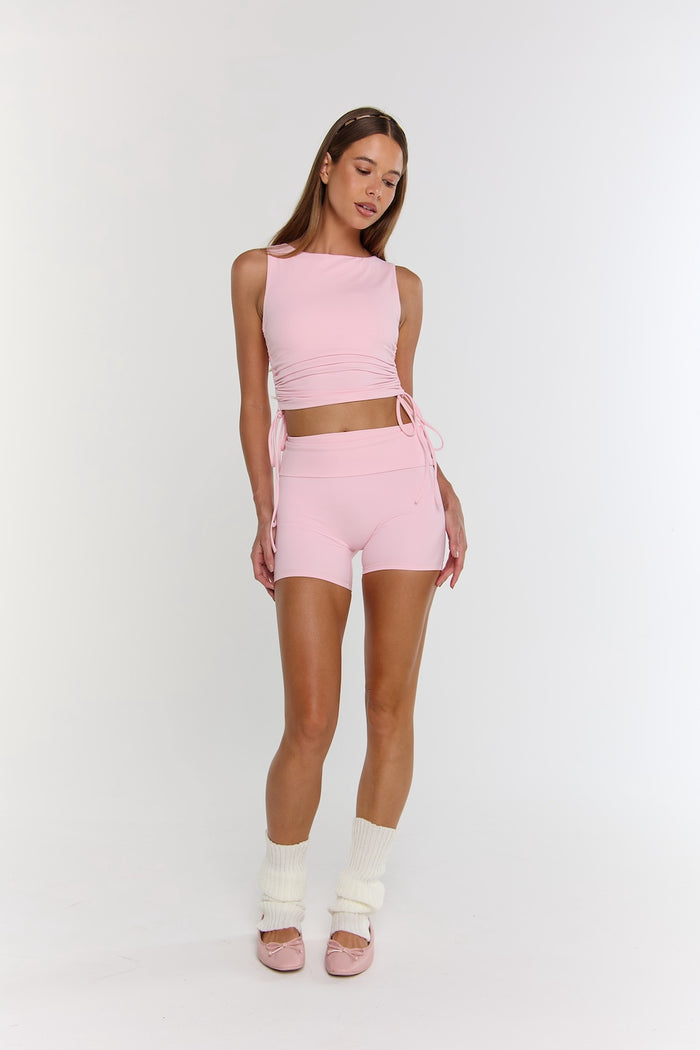 Astoria Airvíve Foldover Micro Short - Sweetheart Pink