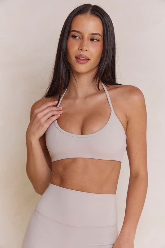 Astoria Airvíve Halter Sports Bra - Ash Grey