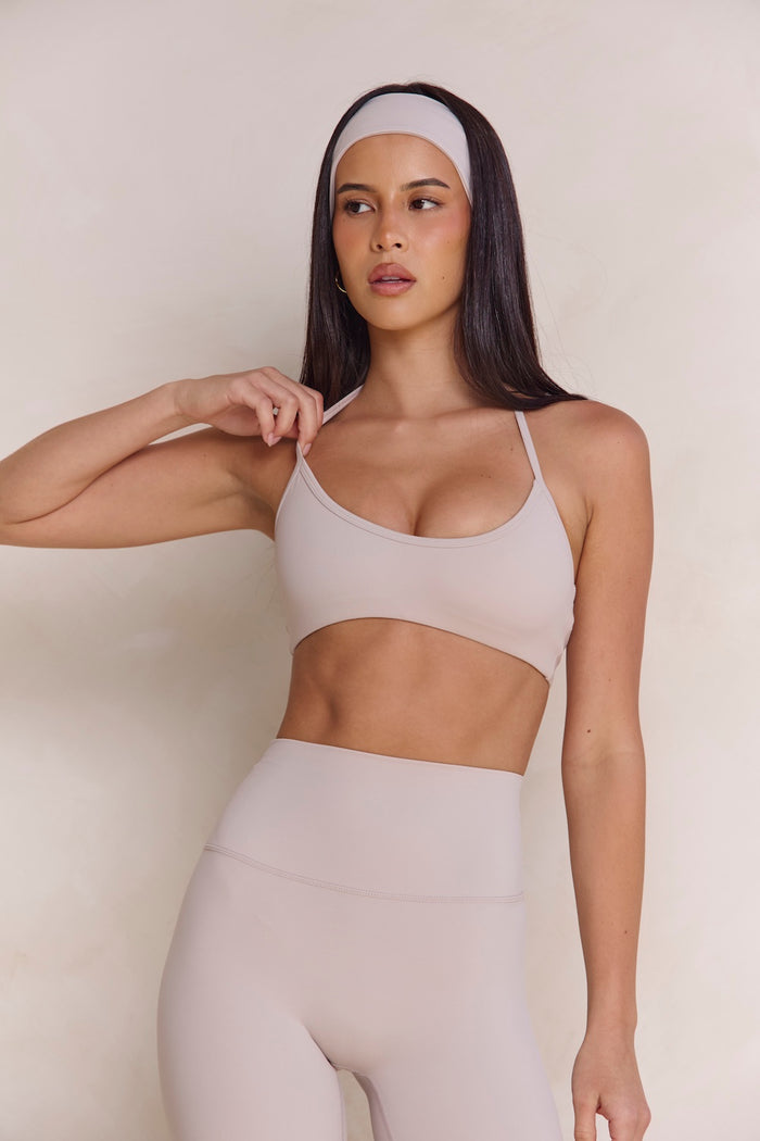 Astoria Airvíve Halter Sports Bra - Ash Grey