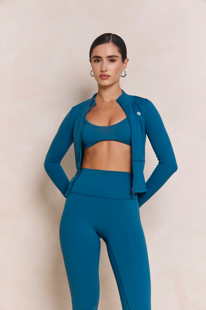 Astoria Airvíve Halter Sports Bra - Teal