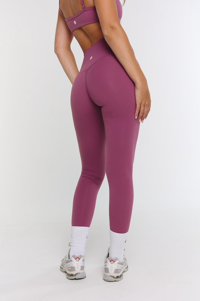 Astoria Airvíve Ruched Legging - Sugarplum