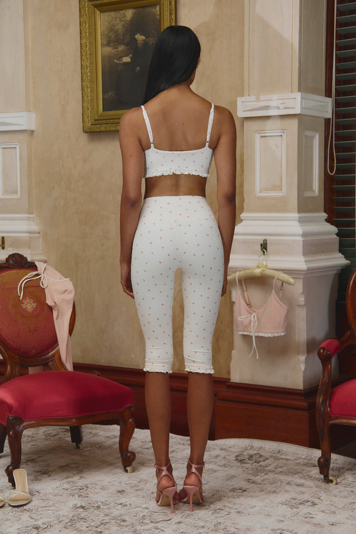Astoria Airvíve Ruffle Capri - Strawberry Crème