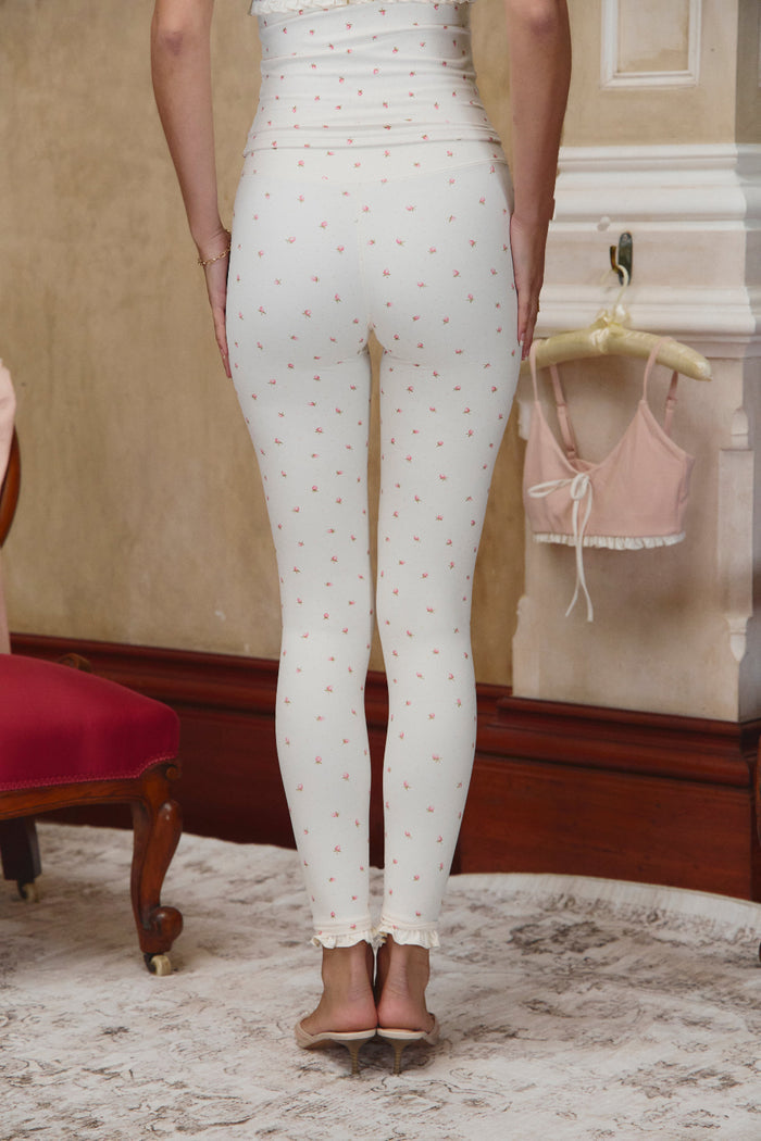 Astoria Airvíve Ruffle Legging - Strawberry Crème