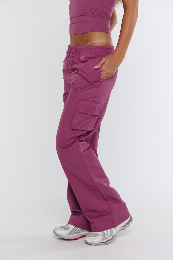 Astoria Cargo Pant - Sugarplum