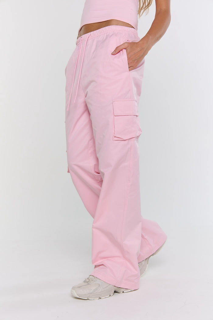 Astoria Cargo Pant - Sweetheart Pink