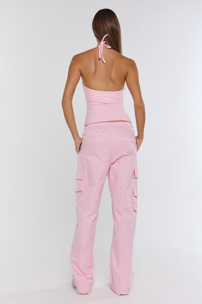 Astoria Cargo Pant - Sweetheart Pink