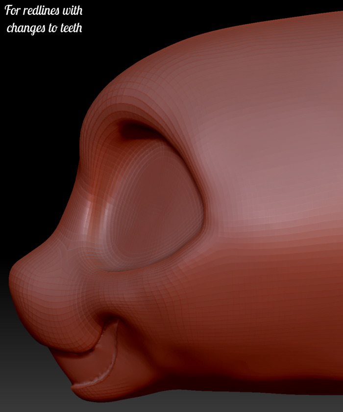 Avali Head Base Variant 2