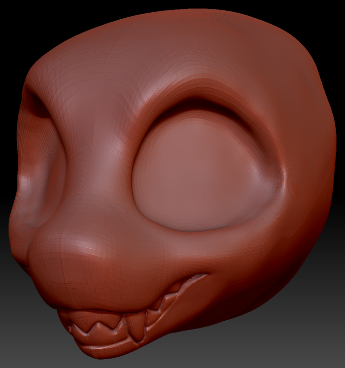 Avali Head Base Variant 3